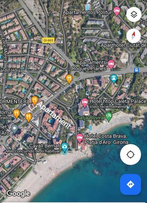Amplio Apartamento Con Piscina Al Lado De La Playa Platja d'Aro Eksteriør bilde